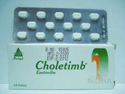 CHOLETIMB 10 MG 14 TAB 65 LE