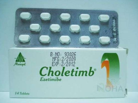 CHOLETIMB 10 MG 14 TAB 65 LE