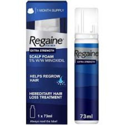 REGAINE 5 % TOPICAL FOAM 73 ML	 610 LE