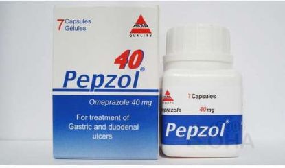 PEPZOL 40 MG 7 CAP 51 LE
