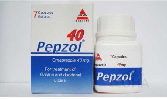 PEPZOL 40 MG 7 CAP 51 LE