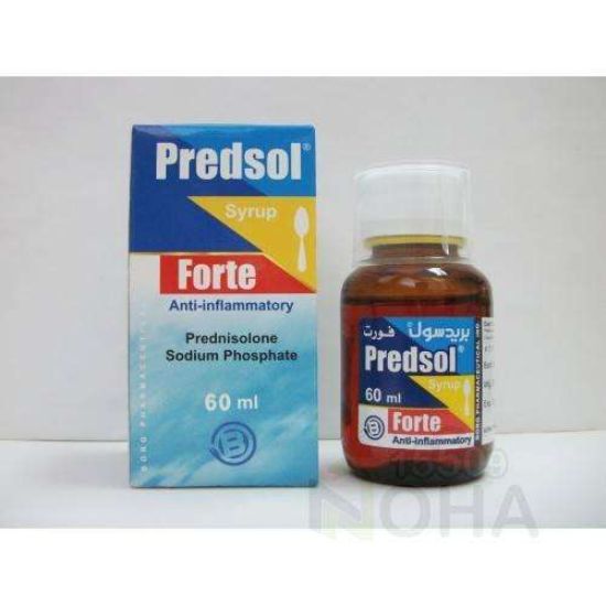 PREDSOL FORTE 60 MG SYRUP 52 LE
