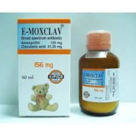 E-MOXCLAV 156 MG/5 ML SUSP 36 LE