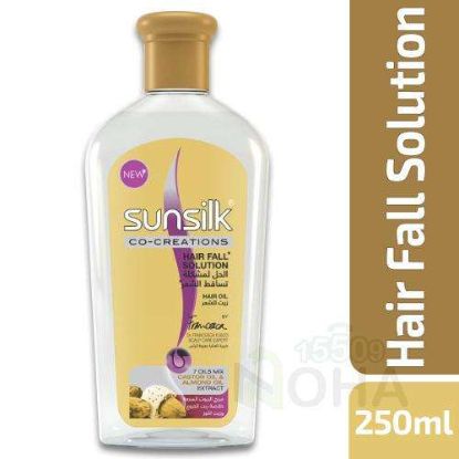 SUNSILK OIL 250 ML للتساقط باللوز و الخروع