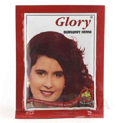 GLORY HENNA BURGUNDY 100GM برغندى
