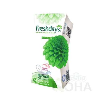 FRESH DAYS NORMAL (24 PCS) فوط يومية أخضر
