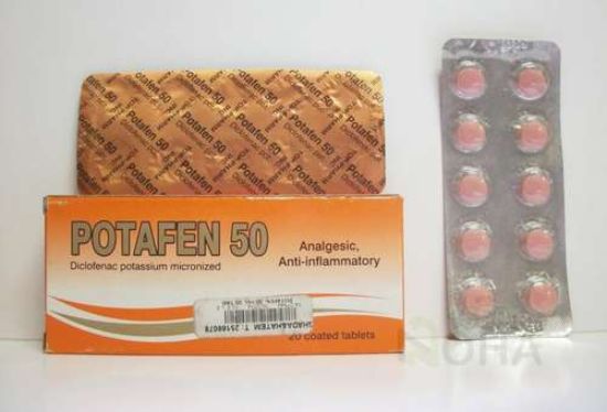 POTAFEN 50 MG 20 TAB