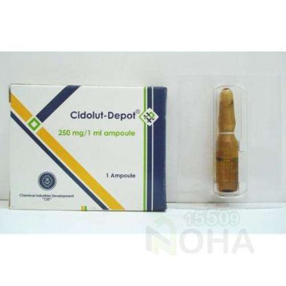 CIDOLUT DEPOT 250 MG AMP 35 LE