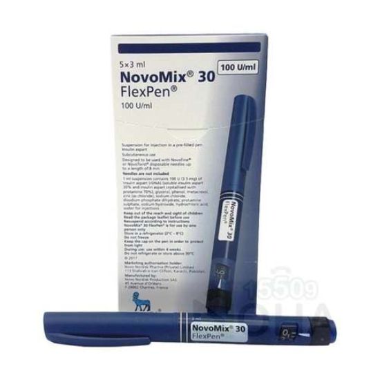 NOVOMIX FLEXPEN 30 MG 1260 LE