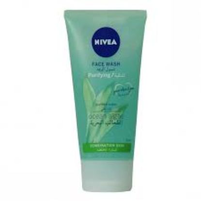 NIVEA PURIFYING FACE WASH 150ML مختلطه الي دهنيه