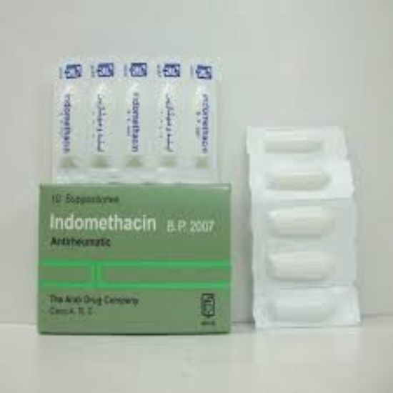 INDOMETHACIN 10 SUPP 38 LE