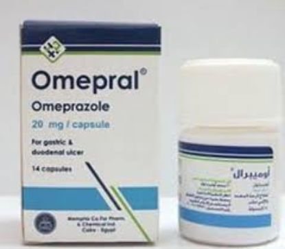 OMEPRAL 20 MG 14 CAP