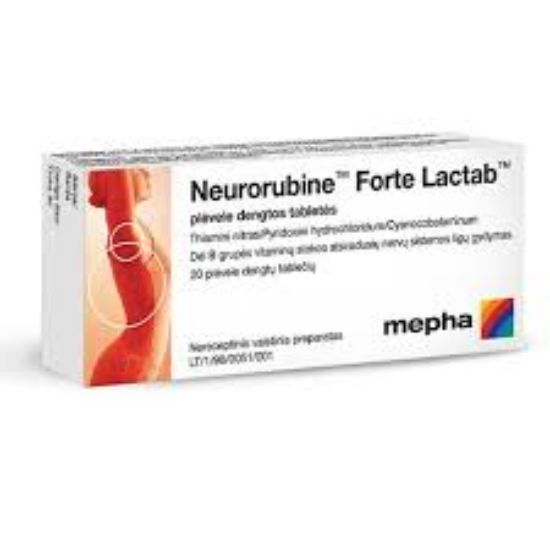 NEURORUBINE FORTE LACTAB 20 TAB 46 LE