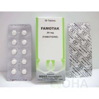 FAMOTAK 20 MG TAB 16 LE