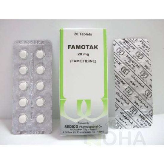 FAMOTAK 20 MG TAB 16 LE