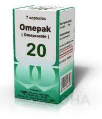 OMEPAK 20 MG 7 CAP