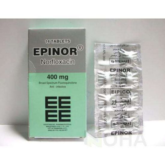 EPINOR 400 MG 14 TAB 21.6 LE