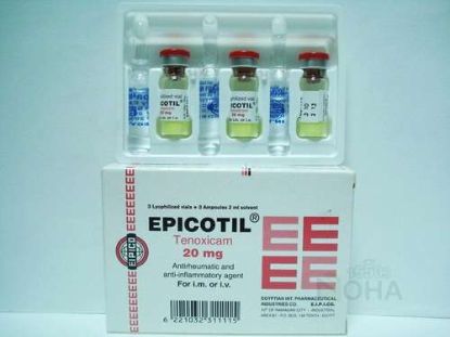 EPICOTIL 20 MG 3 VIAL 48 LE