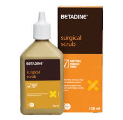 BETADINE SURGICAL SCRUB 120 ML