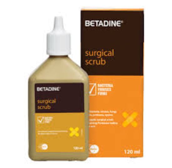 BETADINE SURGICAL SCRUB 120 ML