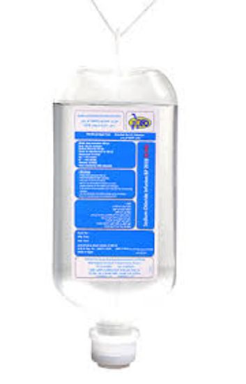 SODIUM CHLORIDE 0.9% 500 ML (بدون كاب) 24 LE