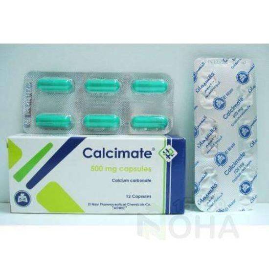 CALCIMATE 500 MG 12 CAP 20 LE