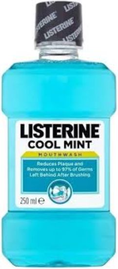 LISTERINE M.W. COOL MINT 250 ML ازرق