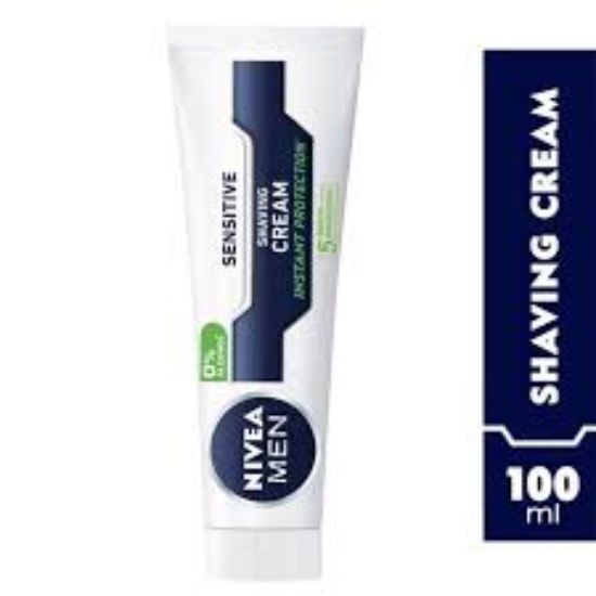 NIVEA SHAVING SENSITIVE CREAM 100 ML ابيض