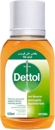 DETTOL SOLUTION 120 ML مطهر