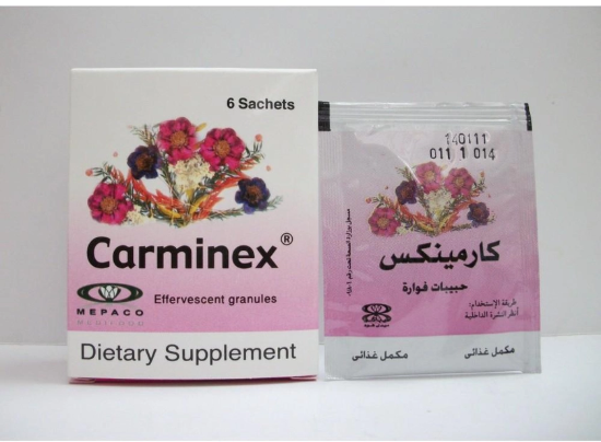 CARMINEX EFF 6 SACHET 12 LE