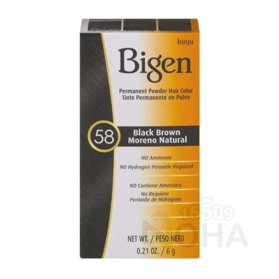 BIGEN POWDER HAIR COLOR 58 اسود بني