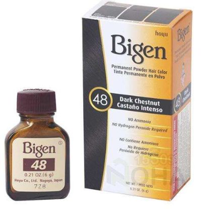 BIGEN POWDER HAIR COLOR 48 كستنائي غامق