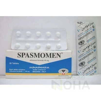 SPASMOMEN 40 MG 20 TAB 80 LE