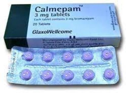 CALMEPAM 3 MG 20 TAB 8.6 LE