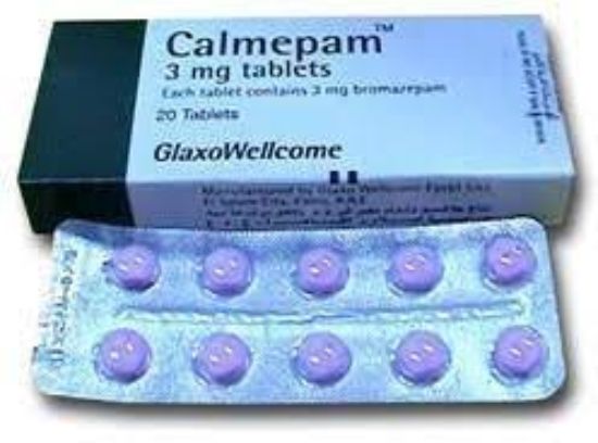 CALMEPAM 3 MG 20 TAB 8.6 LE