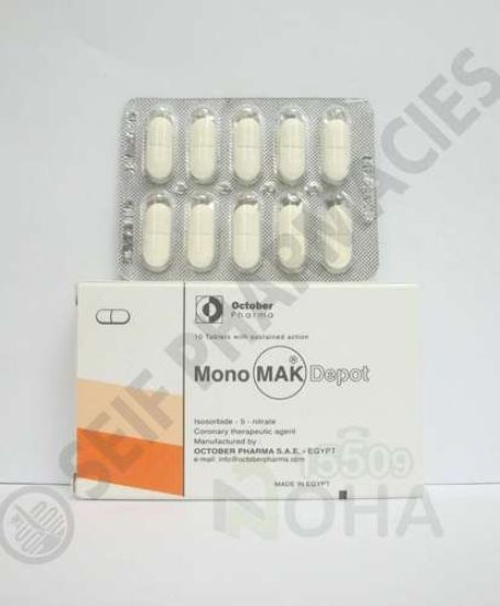 MONOMAK DEPOT 100 MG 10 TAB 48 LE