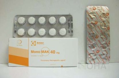 MONOMAK 40 MG 20 TAB 19.25 LE