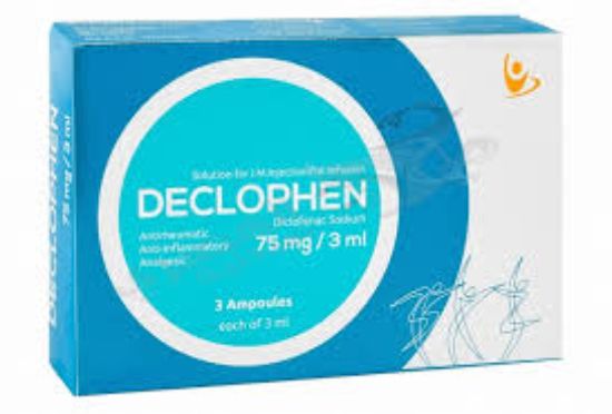 DECLOPHEN 3 AMP 75 MG 36 LE