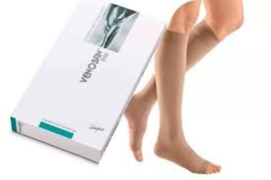 VENOSAN VM 62403 (L)OPEN TOE شراب دوالي فوق الركبه