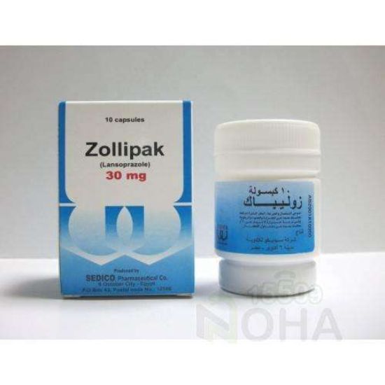 ZOLLIPAK 30 MG 10 CAP