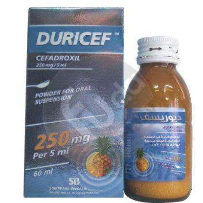 DURICEF 250 MG SUSP 49 LE