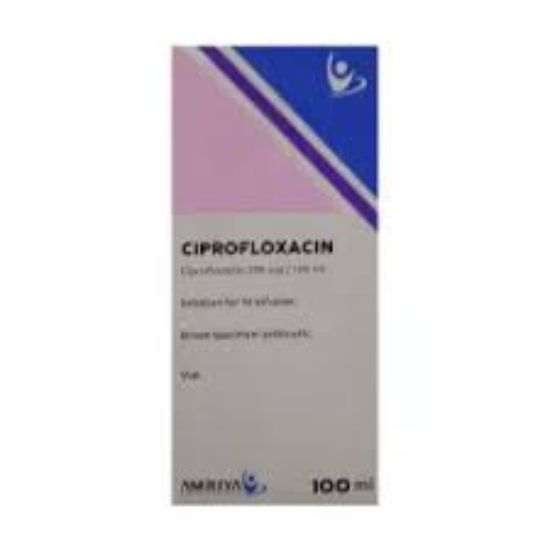 CIPROFLOXACIN 200 MG/100ML  VIAL30.5 LE