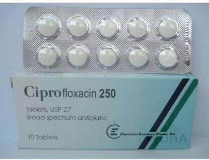 CIPROFLOXACIN 250 MG TAB 28 LE