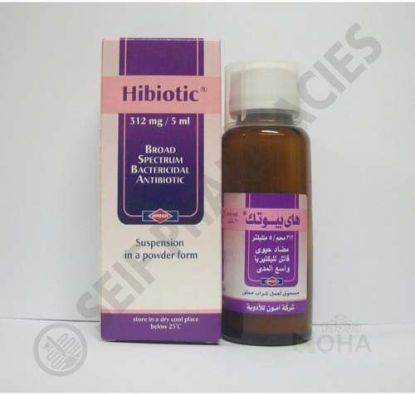 HIBIOTIC 312 MG SUSP 35 LE