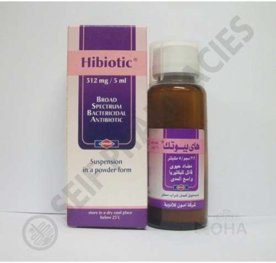 HIBIOTIC 312 MG SUSP 35 LE