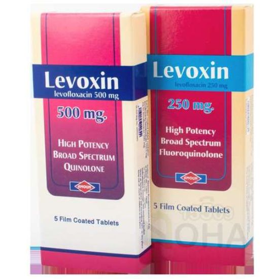 LEVOXIN 500 MG 5 TAB 76 LE