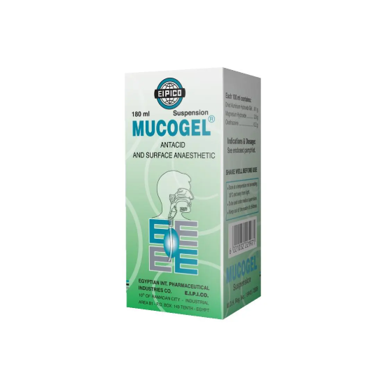 MUCOGEL SUSP 180 ML 12 LE