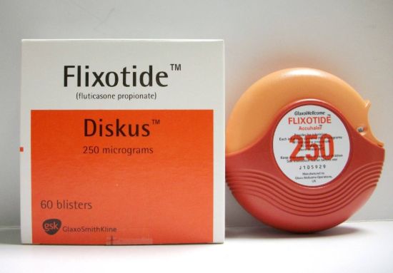 FLIXOTIDE DISKUS 250 MCG 60 DOSES INHALER 98 LE