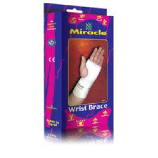 MIRACLE (L) ELASTIC WRIST SUPPORT. بدون دعامه 0042
