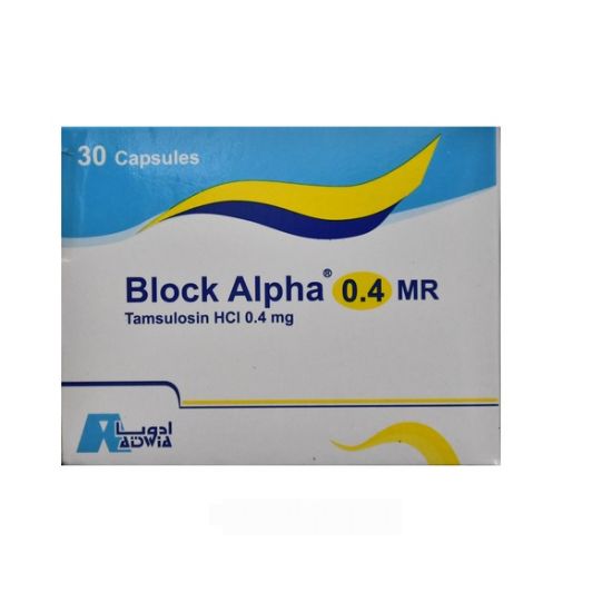 BLOCK ALPHA 0.4 MG MR 30 CAP 87 LE